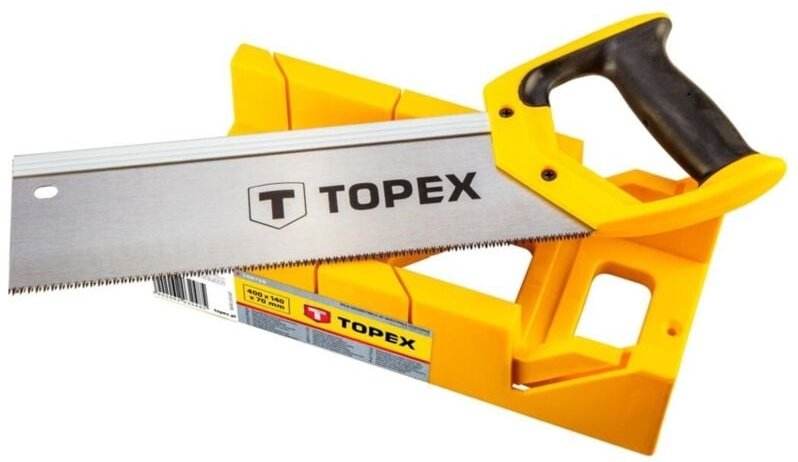 Topex 300 mm Rückensäge mit Gehrung – Präzises Holzschneiden
