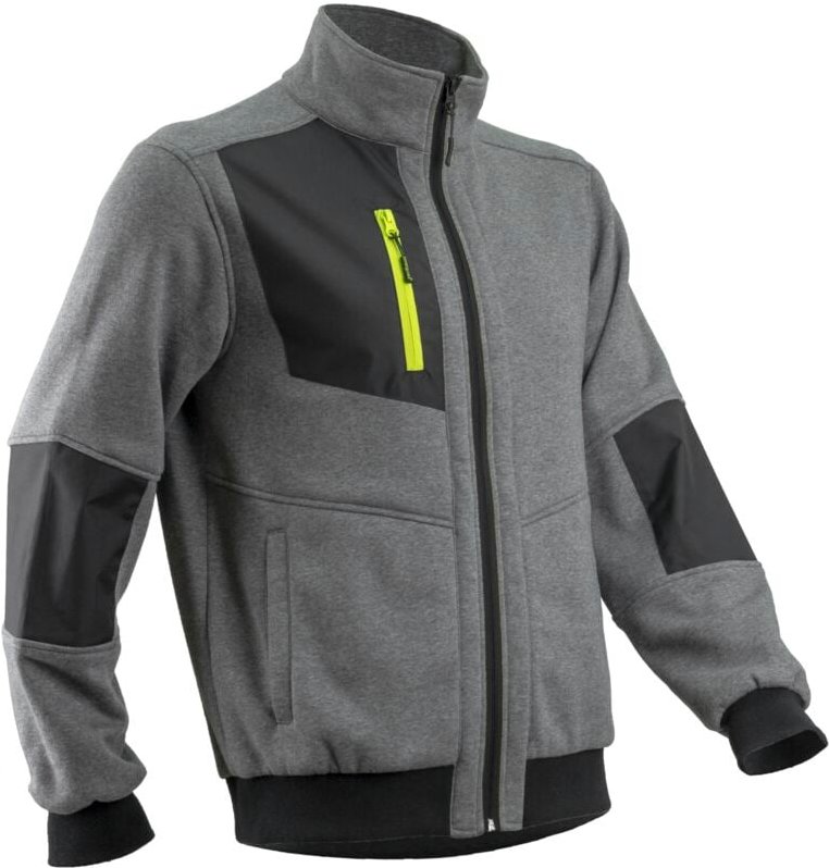 Arbeitsjacke aus Fleece MIKAN - Grau S - 40/42