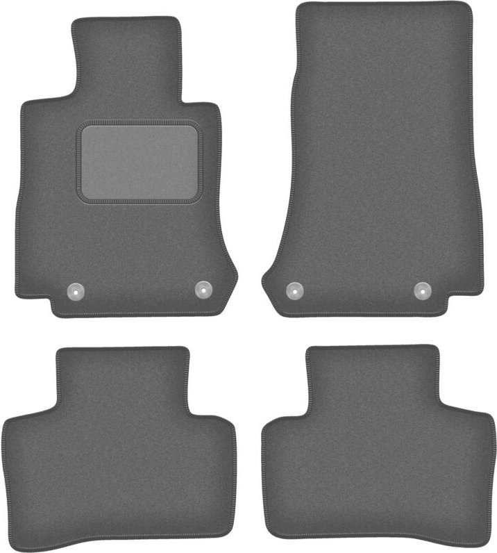 Graphit-Fußmatten für: Mercedes EQC N293 SUV (2019-)