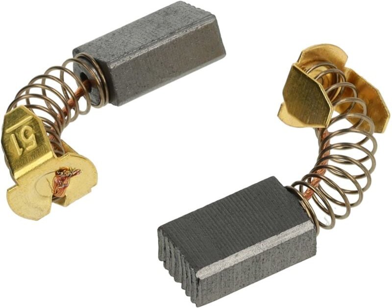 Vhbw - 2x Kohlebürste Motorkohle Schleifkohle 5 x 8 x 12,8mm kompatibel mit Makita 630ONB, 6400, 6400B, 6400K, 6500, 650...