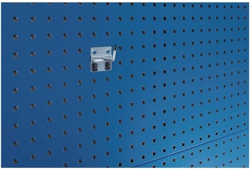 Schräghaken T75xØ6mm verzinkt passend für Lochplatten