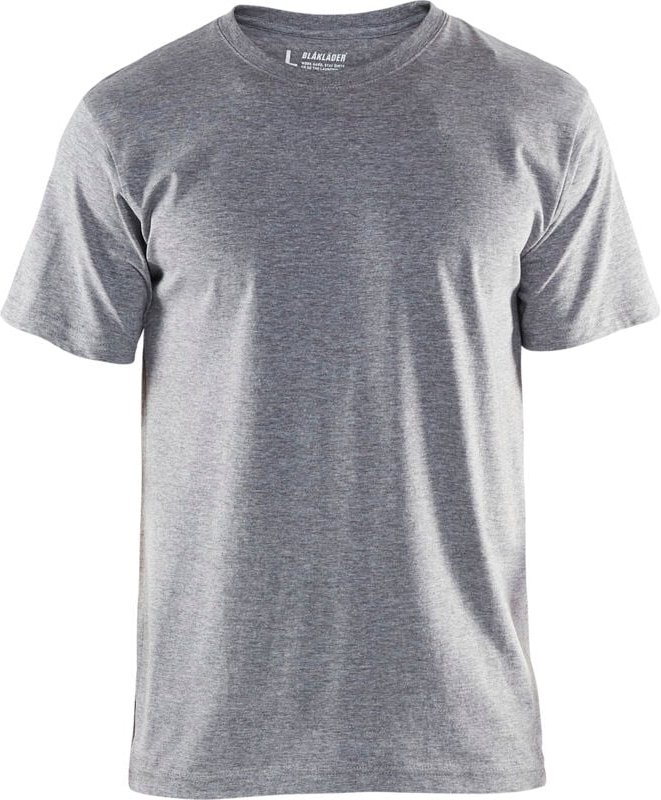 Arbeits-T-Shirt 3525 - Meliert Grau 4XL