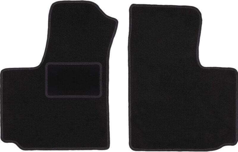 Vordermatten schwarz für: FIat Doblo I Kombivan (2000-2009)