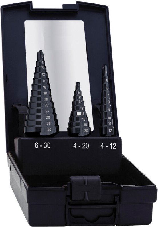 Universal-Stufenbohrer-Satz HSS-TiAIN, 4-30,0 mm - Forum