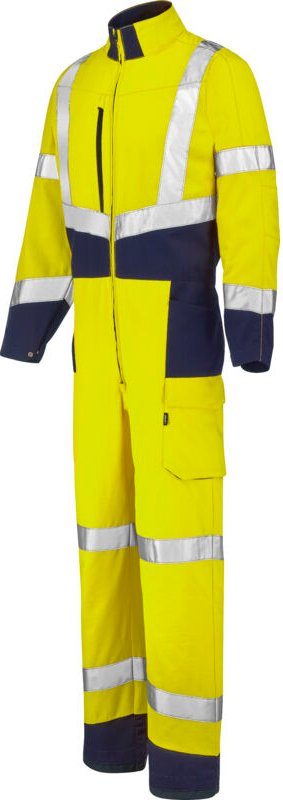 Kombi Fovea Pi Neon Gelb / Marineblau 3xl - Fr(60-62)