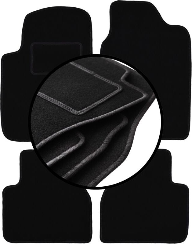 Komplettset Veloursmatten für: Land Rover Freelander I SUV (1996-2006)