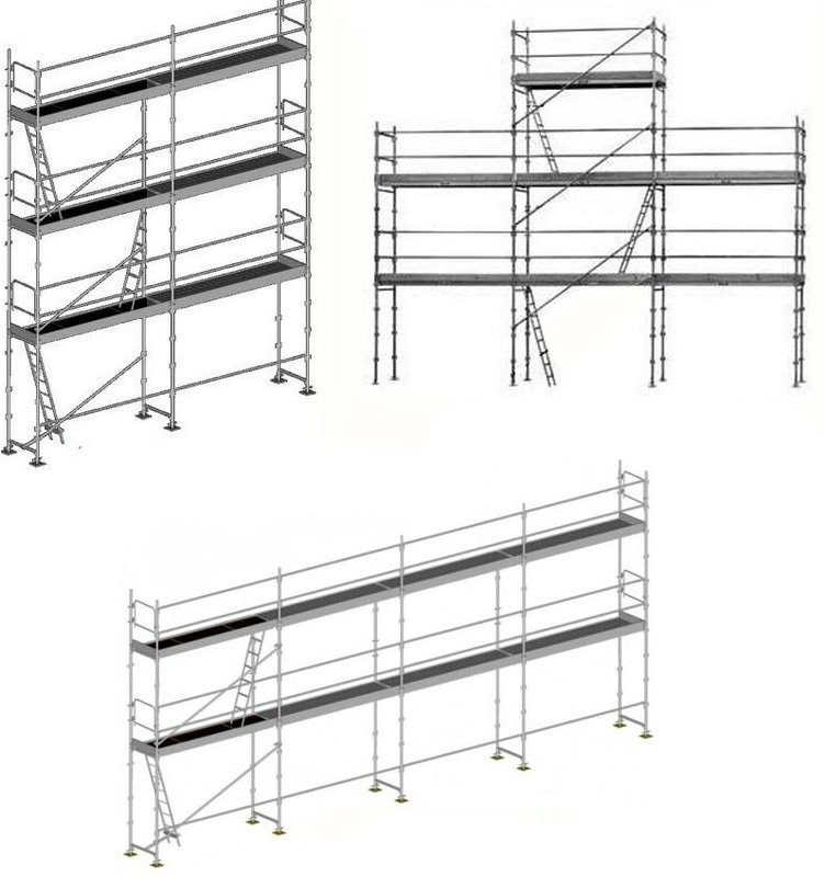 Matisère - Gerüst 3 en 1: Struktur + Plattformen - DUO-3-1-SP