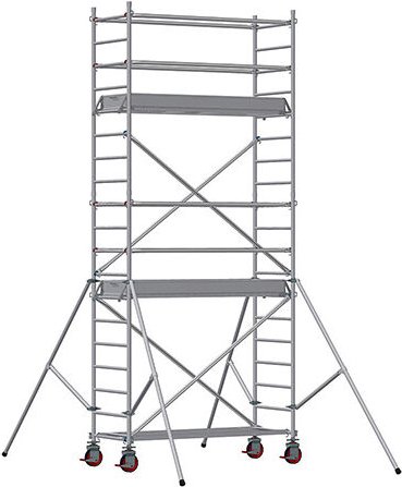 Geruest Experten - Fahrgerüst 2 Platteform - Maximale Arbeitshöhe 5.90m - 7230040