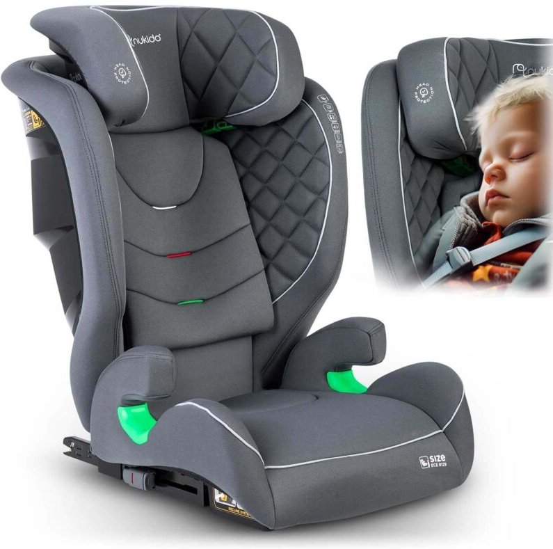 Autositz nukido louis grey 15 36 kg isofix