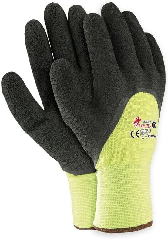 Winter Arbeitshandschuhe mit Latexbeschichtung hohe Schnitt- und Zerreißfest