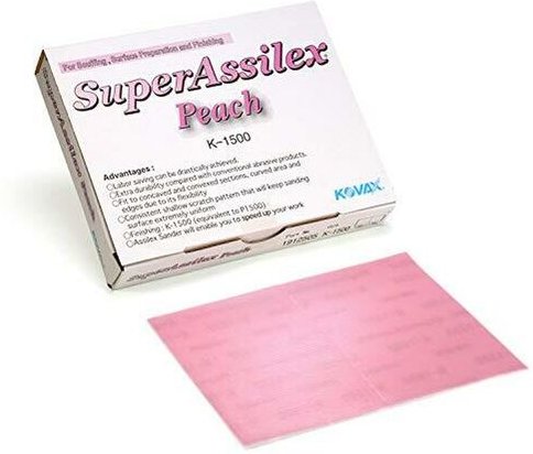 Kovax Super Assilex Pfirsichblätter 130 X 170 Mm Stück 25