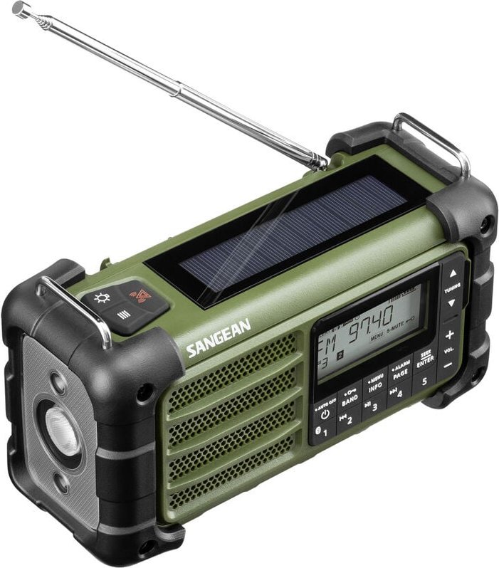MMR-99 Outdoorradio ukw, mw Notfallradio, Bluetooth® Solarpanel, spritzwassergeschützt, sta - Sangean