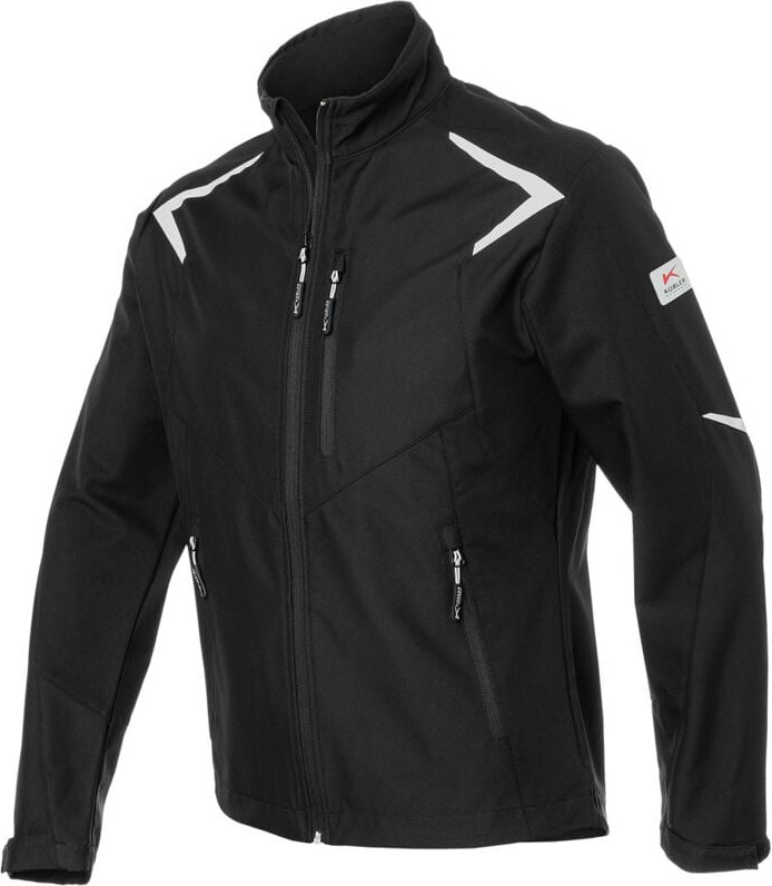 Kübler Bodyforce Softshell Jacke Schwarz 3XL