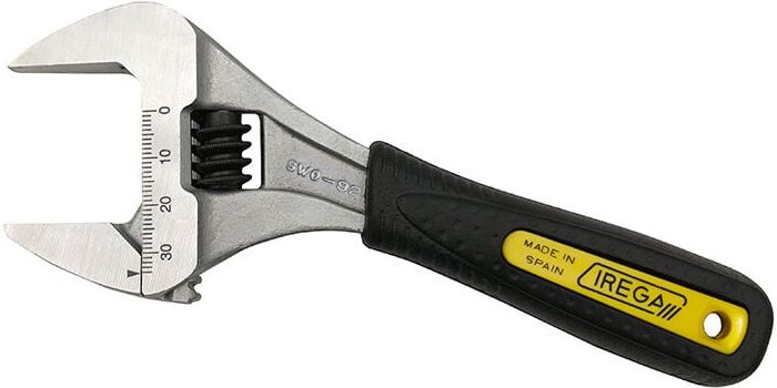 Verstellbarer Schraubenschlüssel 6. Chrom Ergotop 92/Swo - Irega