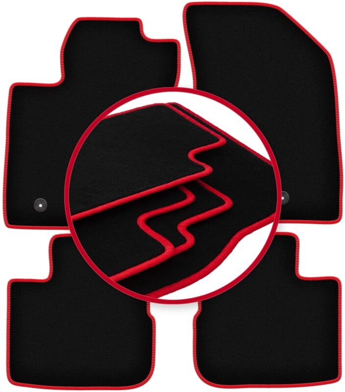 CARLUX-RED Autofußmatten für: Fiat Tipo II Kombi (2015-)