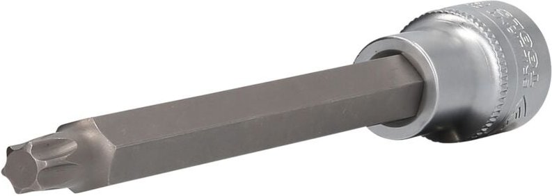 Brilliant Tools - 1/2' Torx-Bit-Stecknuss, 140 mm lang, T45