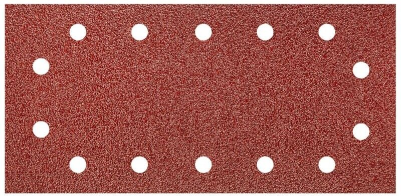 Graphit K40 Schleifpapier - 5 Stück - 115x230 mm, mit Löchern