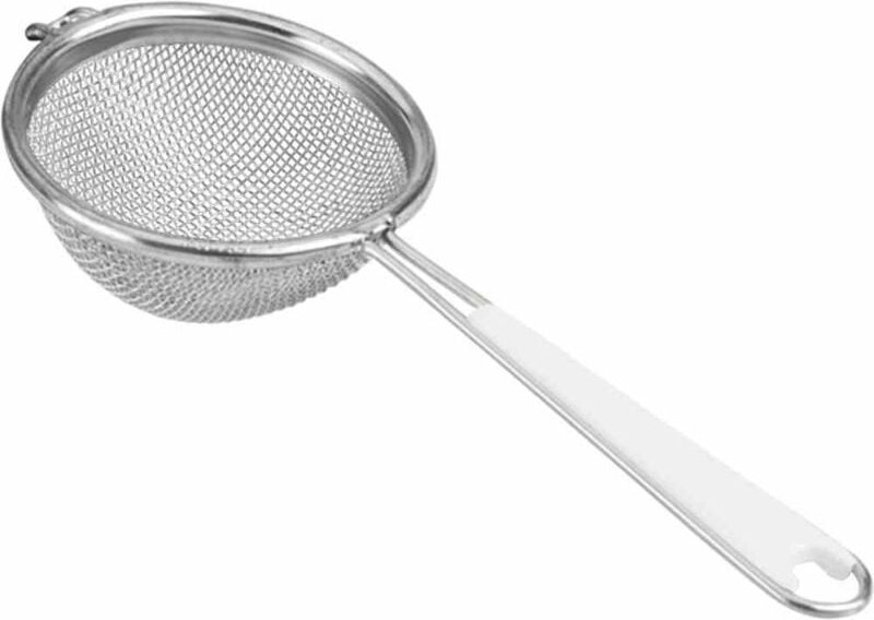 Küchensieb fein 10 cm Aluminium mit Griffeinlage