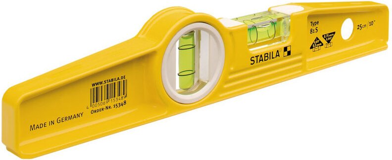 Wasserwaage Stabila Typ 81 s - Torpedo 25cm - 2500