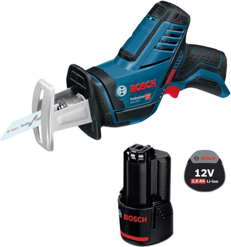 Bosch - Akku-Säbelsäge gsa 12V-14 / 1x 2,0 Ah Akku
