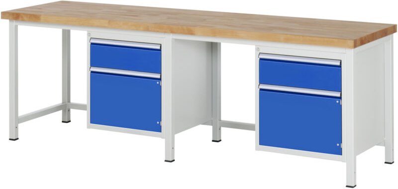 Werkbank Modell 8152, b 2500 x t 700 x h 840mm - RAU