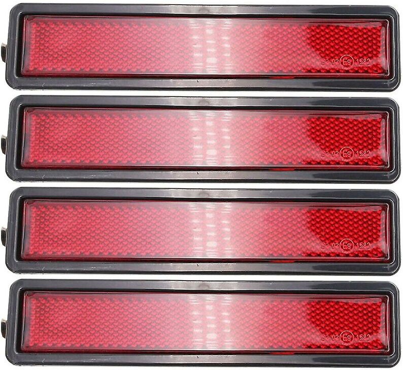 Woosien - Stück Auto Blinker Licht Seitenmarkierungsleuchte Licht ohne Leuchtmittel für – E30 E32 E34 318i 318is Rot