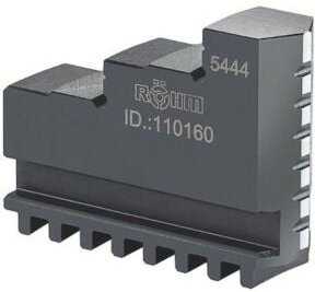Thumbnail - Röhm Bohrbacke BB, Größe 350/400, 4-Backensatz, DIN 6350 nach außen abgestufte Backe - 110071
