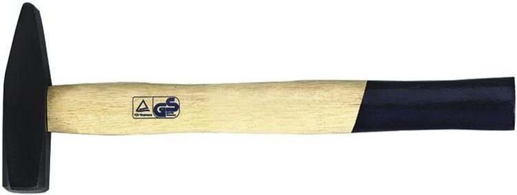 Deutscher Hammer 200 gr mit Holzgriff Fervi 0514/200din