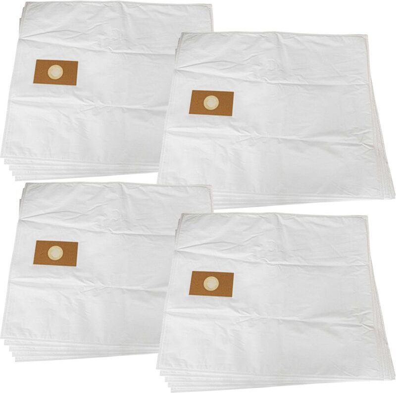 20x Staubbeutel kompatibel mit CleanTrack Pump-Line 70 Staubsauger - 77cm x 63cm Weiß - Vhbw