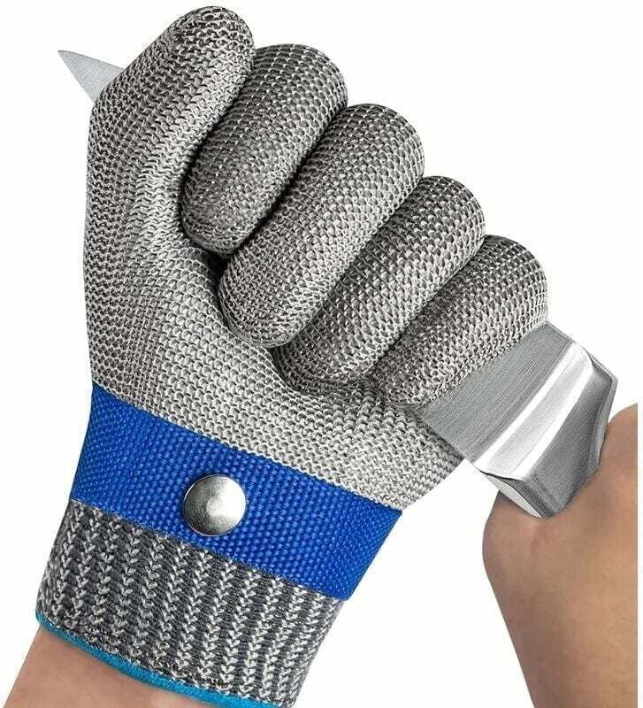 Guanti antitaglio Guanti da lavoro Protezione ad alte prestazioni Livello 5 Guanto di protezione da cucina per tagliare ...
