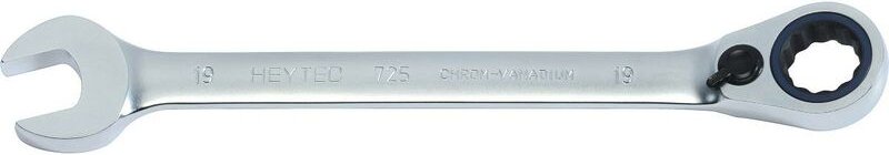 Heytec - 50725032080 Knarren-Ringmaulschlüssel, umschaltbar