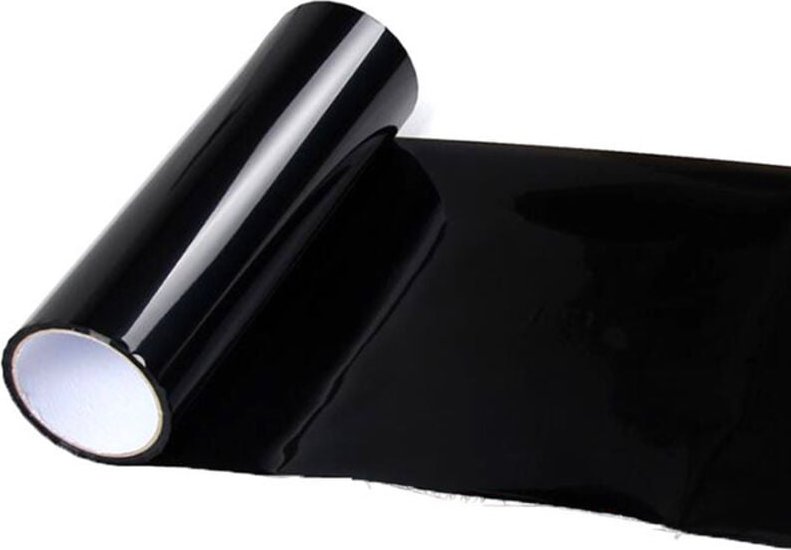 Bright Light Auto-Vinylfolie, 30 x 200 cm, selbstklebende Aufkleberfolie, Auto-Wrap-Folie, schwarze, helle, wasserdichte...