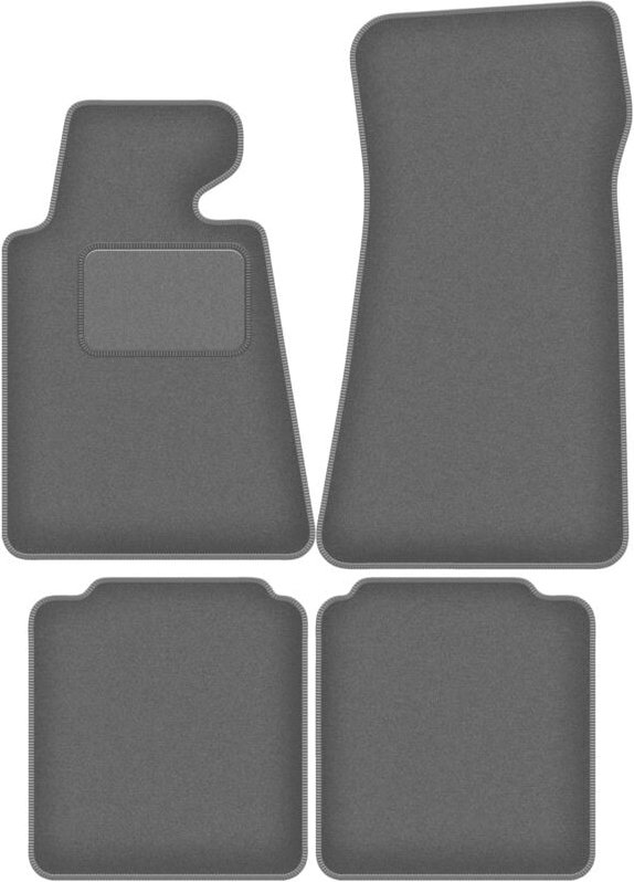 Graphit-Fußmatten für: BMW 7 E32 LANG (1986-1994)