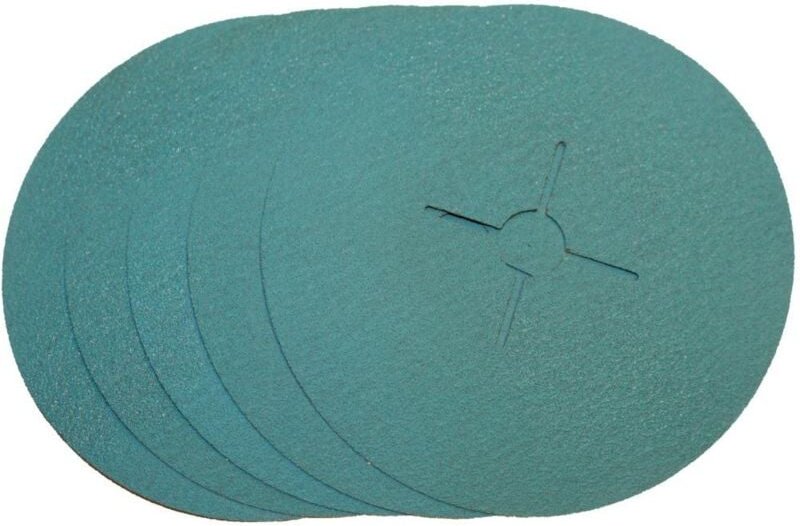 FP - Fiberschleifscheibe Zirkon 125mm K80 vsm