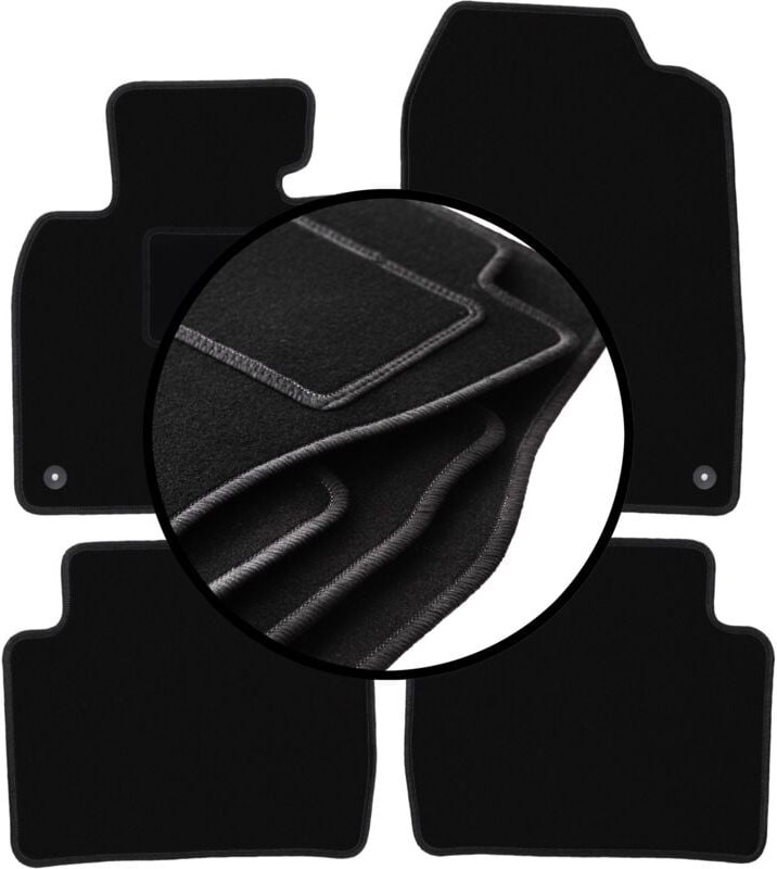 Komplettset Veloursmatten für: Mazda CX-5 II SUV (2017-)