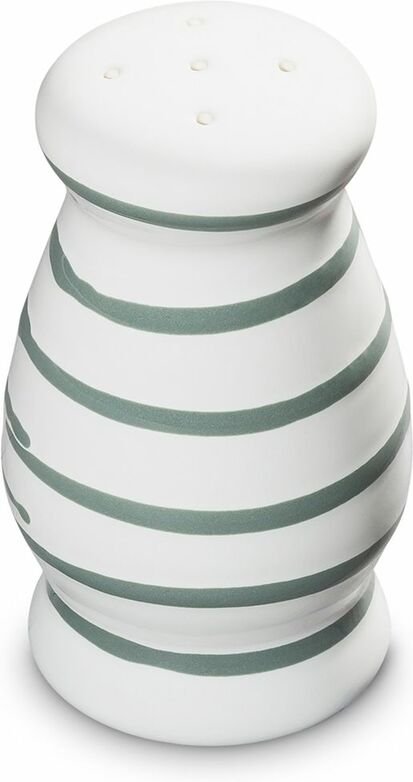 Gmundner Keramik - Graugeflammt, Salzstreuer bauchig