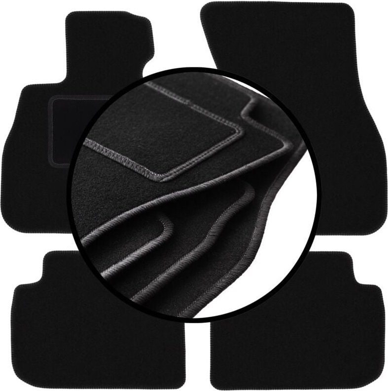 Komplettset Veloursmatten für: BMW 1 F40 Fließheck (2019-)