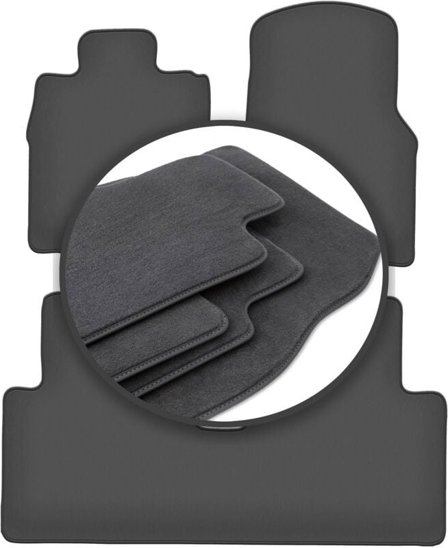 Premium-Fußmatten für: Mercedes Vaneo W414 Minivan (2001-2005)