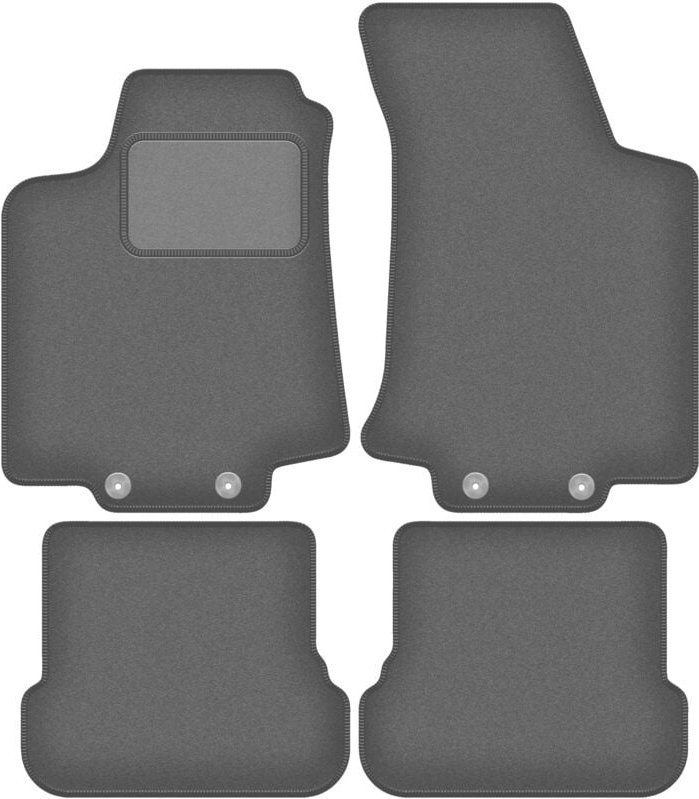 Graphit-Fußmatten für: Volkswagen Golf IV Cabrio (1998-2002)