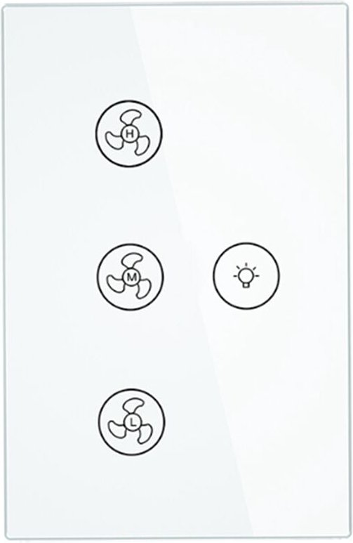 Thumbnail - Tlily - WiFi Smart Deckenventilator Licht Lampe Wandschalter Leben/Tuya app Fernbedienung Verschiedene Geschwindigkeitsr...