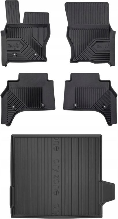 SET 77 Fußmatten und Matten für Land Rover Range Rover Sport 2, Baujahr 2013–2022