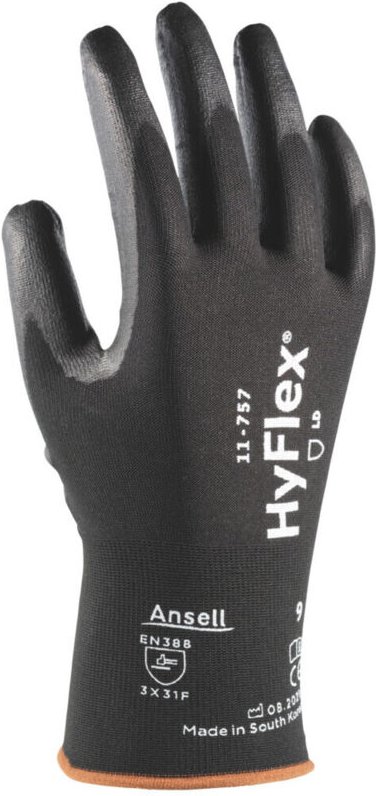 Handschuh-Paar HyFlex 11-757, Handschuhgröße: 10 - Ansell
