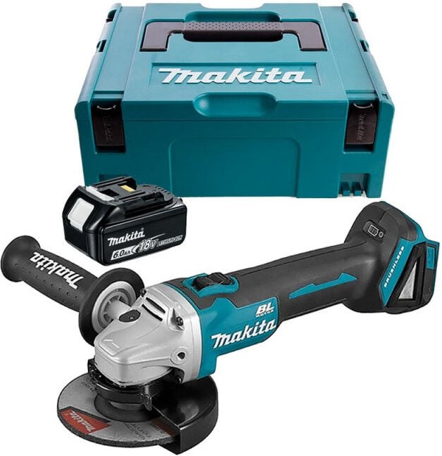 125mm Winkelschleifer LXT 18V (1x6,0Ah) im Koffer - DGA504G1J