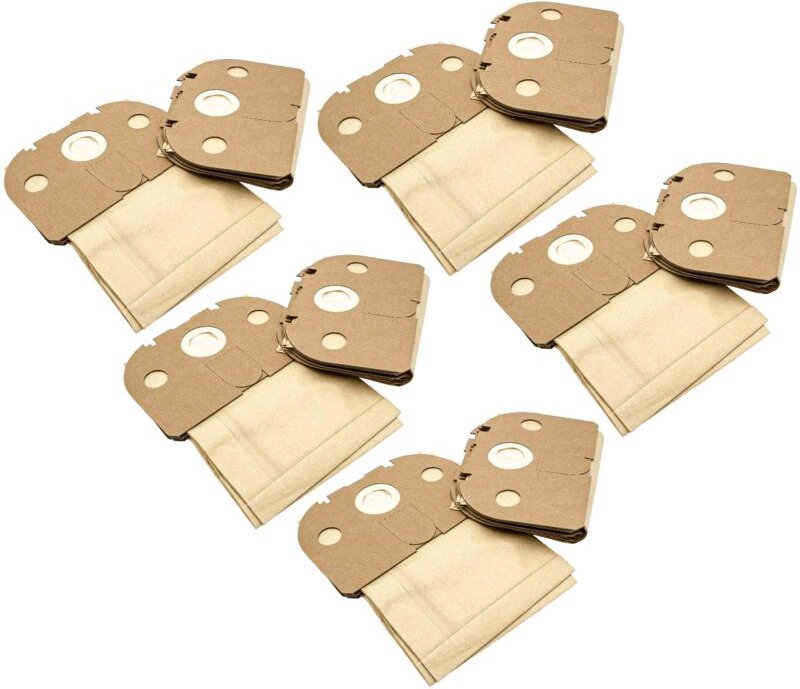 50x Staubbeutel Ersatz für Profectis 3010030 für Staubsauger - 29,5cm x 22,5cm Sandfarben - Vhbw