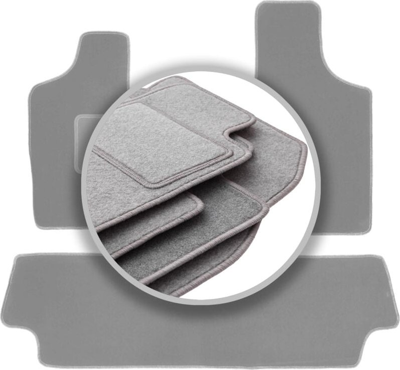 Graue Automatten für: Chrysler Town&Country IV Minivan (2000-2008)