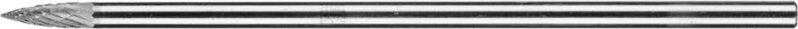 PFERD TOOLS Hartmetall Frässtift Spitzbogen SPG Ø 06x18 mm Schaft-Ø 6x150mm Z3P universal mittel kreuzv.