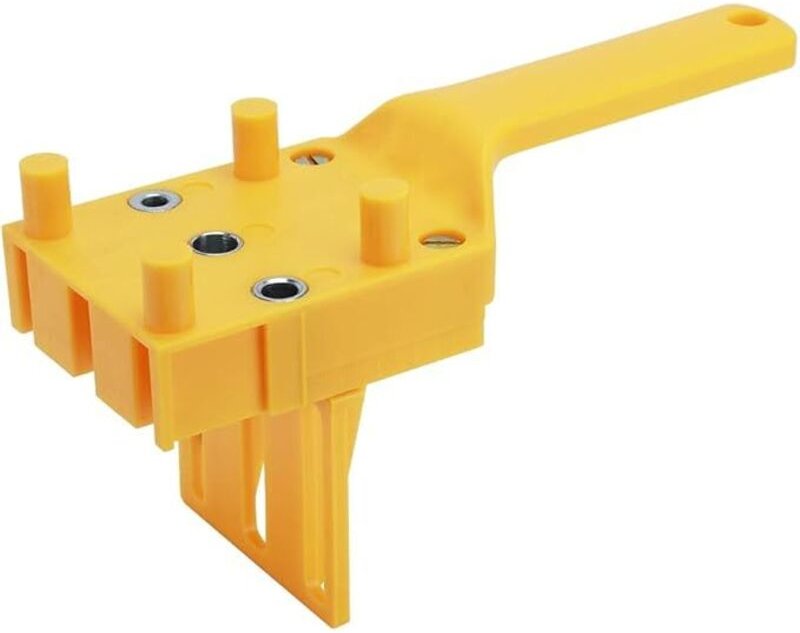 Dübelbohrlehren, Holzdübel-Zentrierführung, Taschenlochlehren-Set, Bohrpunkte, universelles Zentrierwerkzeug, tragbares ...