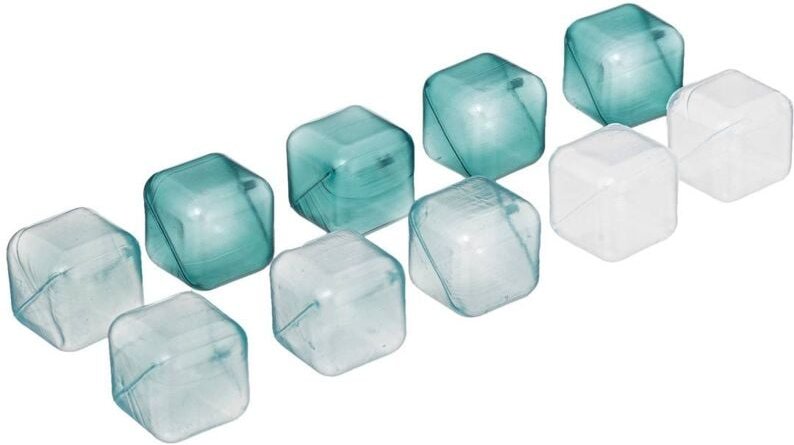 Packung mit 10 wiederverwendbaren eiswürfeln - 5five