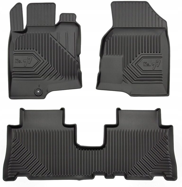 Gummimatten Chevrolet Captiva 2006-2018 Kofferraum 77