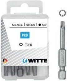 5 Spitzen in Kunststoffbox Länge 50 mm (t 40) Witte 429609